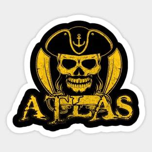 Atlas Pirate Battle MMO Game, By ARK survival evolved creators Sticker